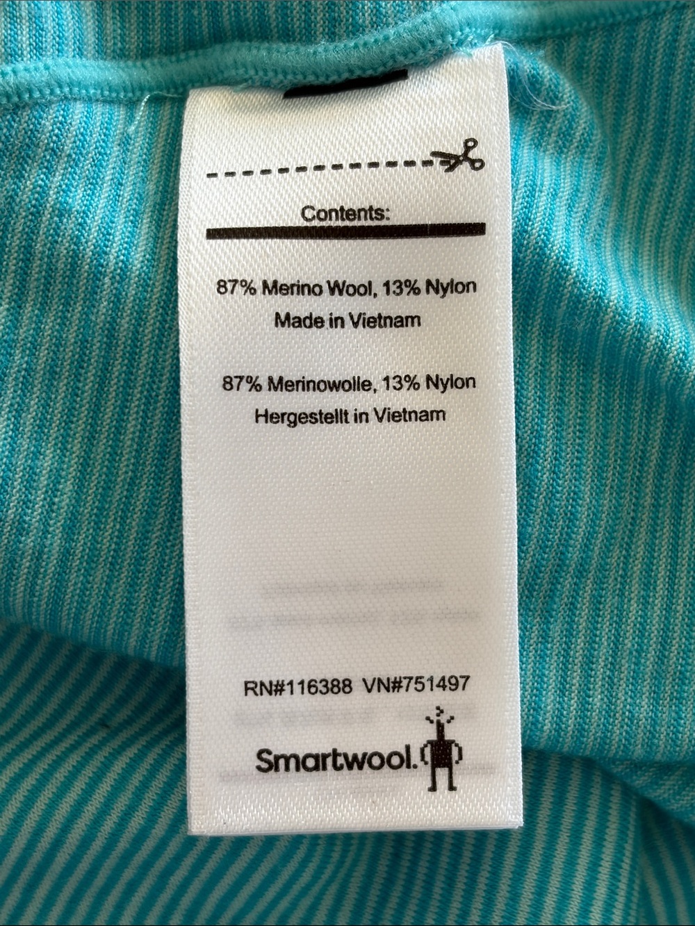 Smartwool Woman’s Base Layer Merino Wool Short Sleeve Shirt Size XL - Picture 4 of 4